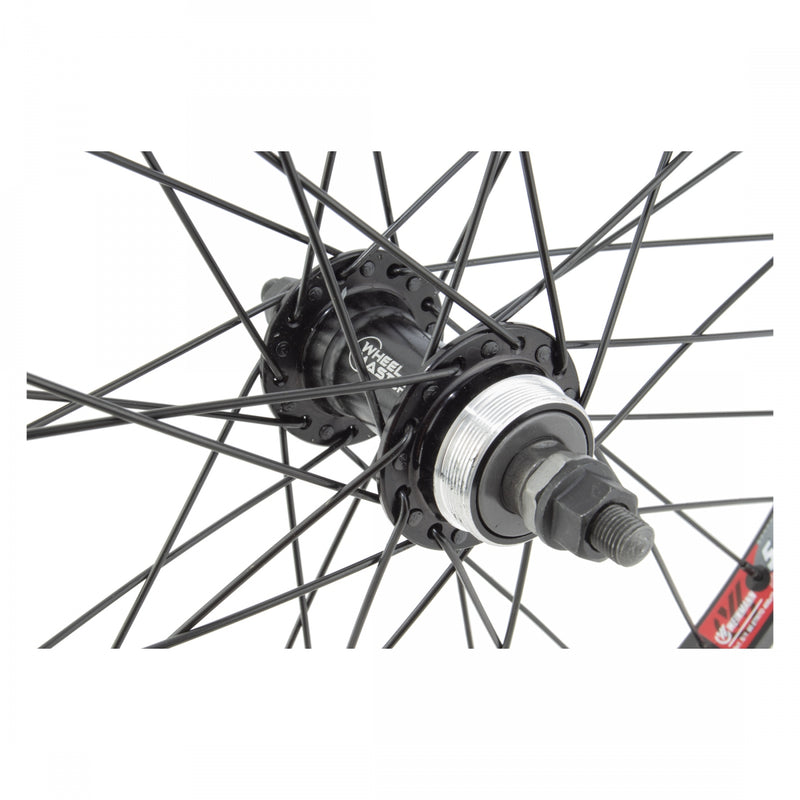 Load image into Gallery viewer, Wheel Master 20in Alloy Rear Wheel B/O 3/8x110mm W/M AB-1000 Rim Brake Black