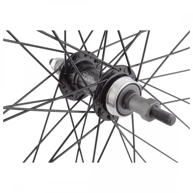 Load image into Gallery viewer, Wheel Master 26in RR B/O 3/8x135mm FW W/M AB-1000 Single Wall Rim Brake Black