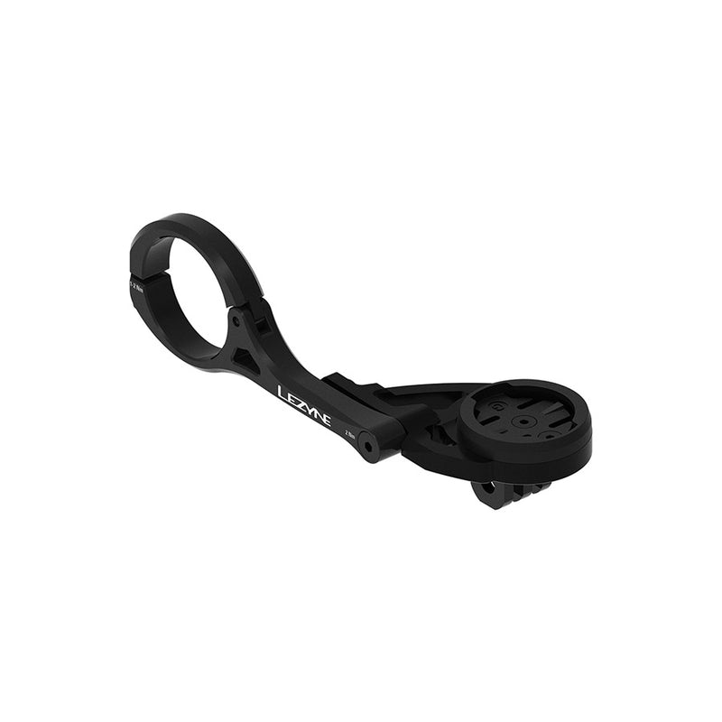 Load image into Gallery viewer, Lezyne Flexi Forward Mount Computer Bike Mount, Clamp 31.8mm, Aluminum, Black