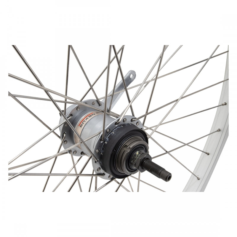 Load image into Gallery viewer, Wheel Master 26in WEI AS7X Rear B/O 3/8x120mm Shi SG-3C4 CB 14G SS SL Silver