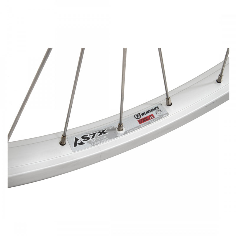 Load image into Gallery viewer, Wheel Master 26in WEI AS7X Rear B/O 3/8x120mm Shi SG-3C4 CB 14G SS SL Silver