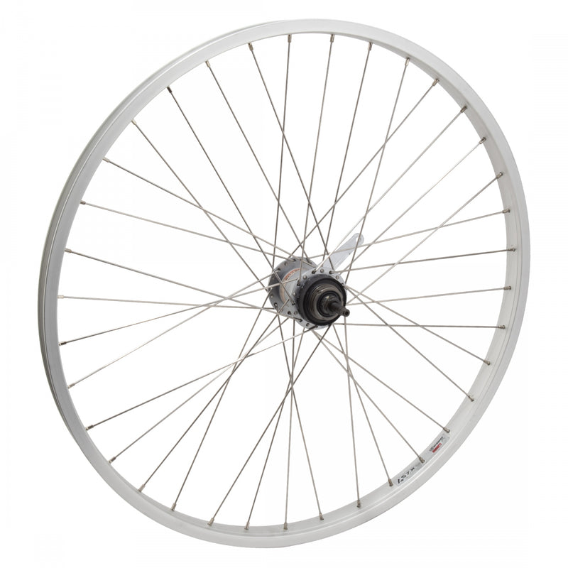 Load image into Gallery viewer, Wheel-Master-26inch-Alloy-Cruiser-Comfort-Rear-Wheel-26-in-Clincher-RRWH1000-Bicycle-Rear-Wheel