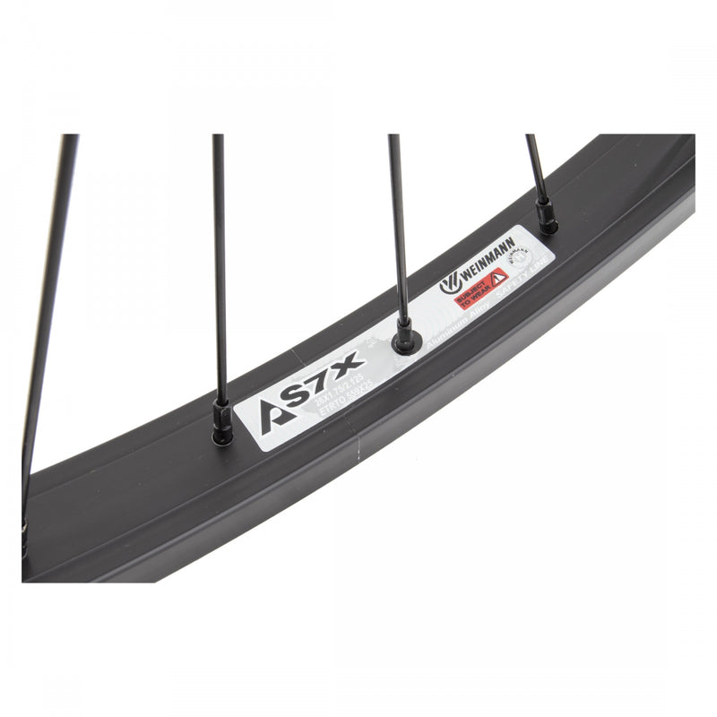 Load image into Gallery viewer, Wheel Master 26in WEI AS7X Rear Whee l| B/O 3/8x110mm KT Steel CB 14G BK Black