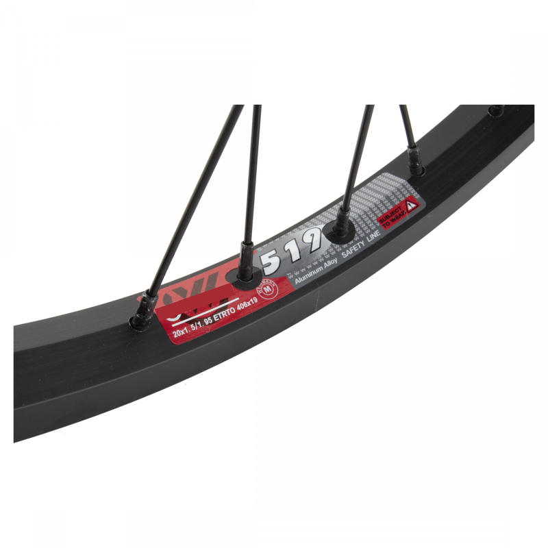 Load image into Gallery viewer, Wheel Master 20in Alloy Recumbent Front QRx100mm 36H Rim Brake Clincher Black