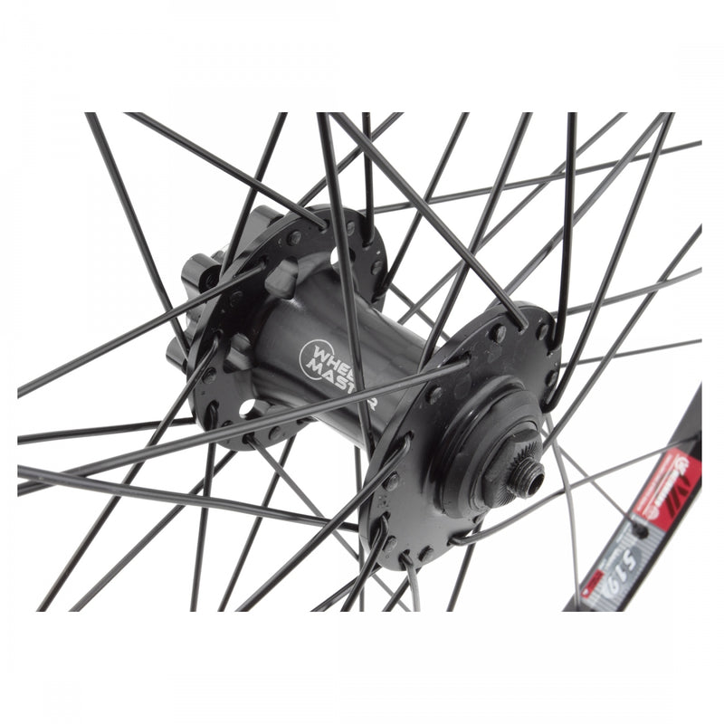 Load image into Gallery viewer, Wheel Master 29in WEI 519 Front Wheel QRx100mm Single Wall 6-Bolt Clincher Blk