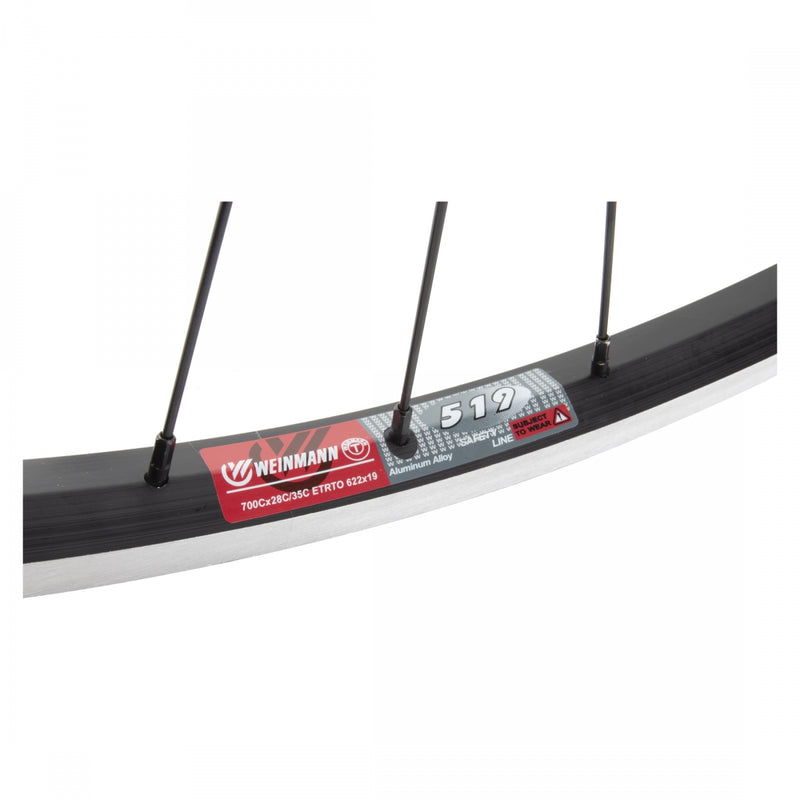 Load image into Gallery viewer, Wheel Master 29in WEI 519 Rear Wheel QR10x135mm MT-3000 6-Bolt Clincher Black