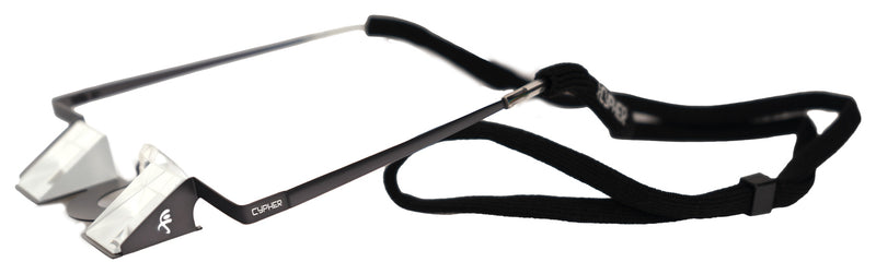 Load image into Gallery viewer, Enhance Your Climbing Experience with Cypher Steel Frame Belay Glasses in Stylish Grey