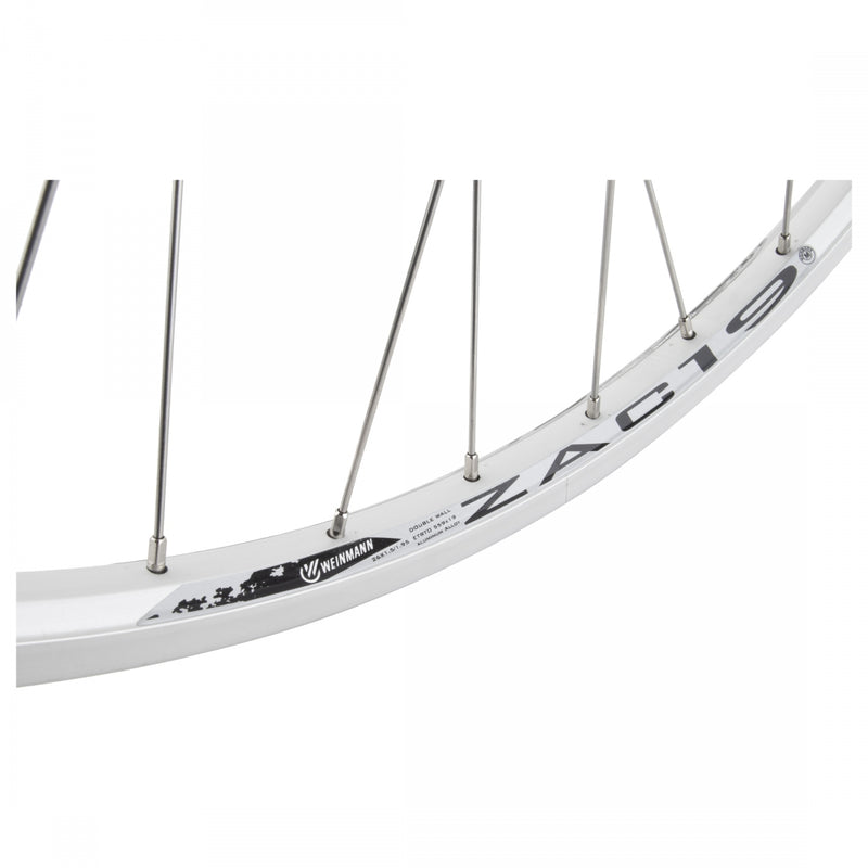 Load image into Gallery viewer, Wheel Master 26in WEI ZAC19 Front Wheel QRx100mm Double Wall Rim Brake Silver