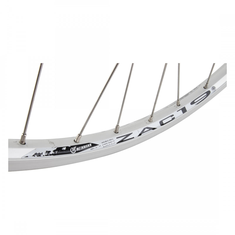 Load image into Gallery viewer, Wheel Master 26in WEI ZAC19 Rear QRx135mm Freewheel Double Wall Rim Brake Sil