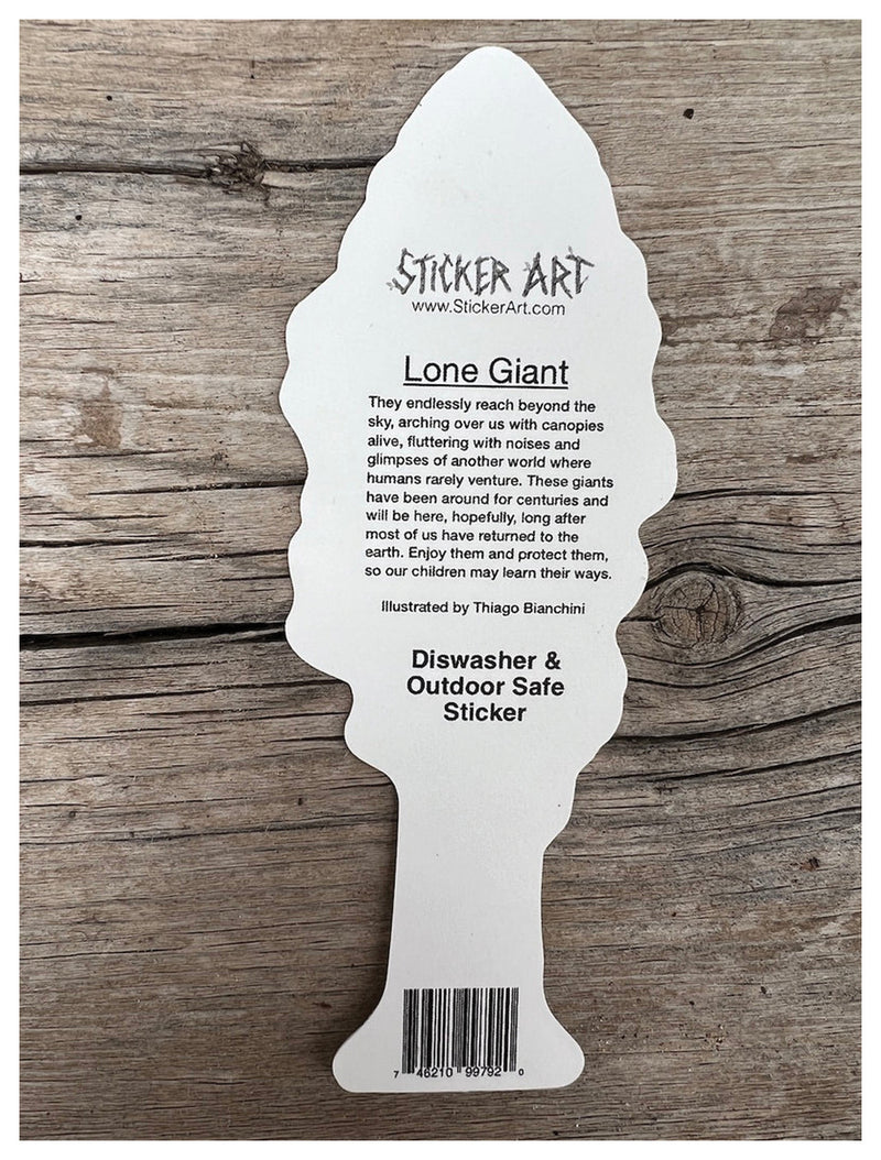 Load image into Gallery viewer, Sticker Art: Lone Giant - Creative Decal for Your Space