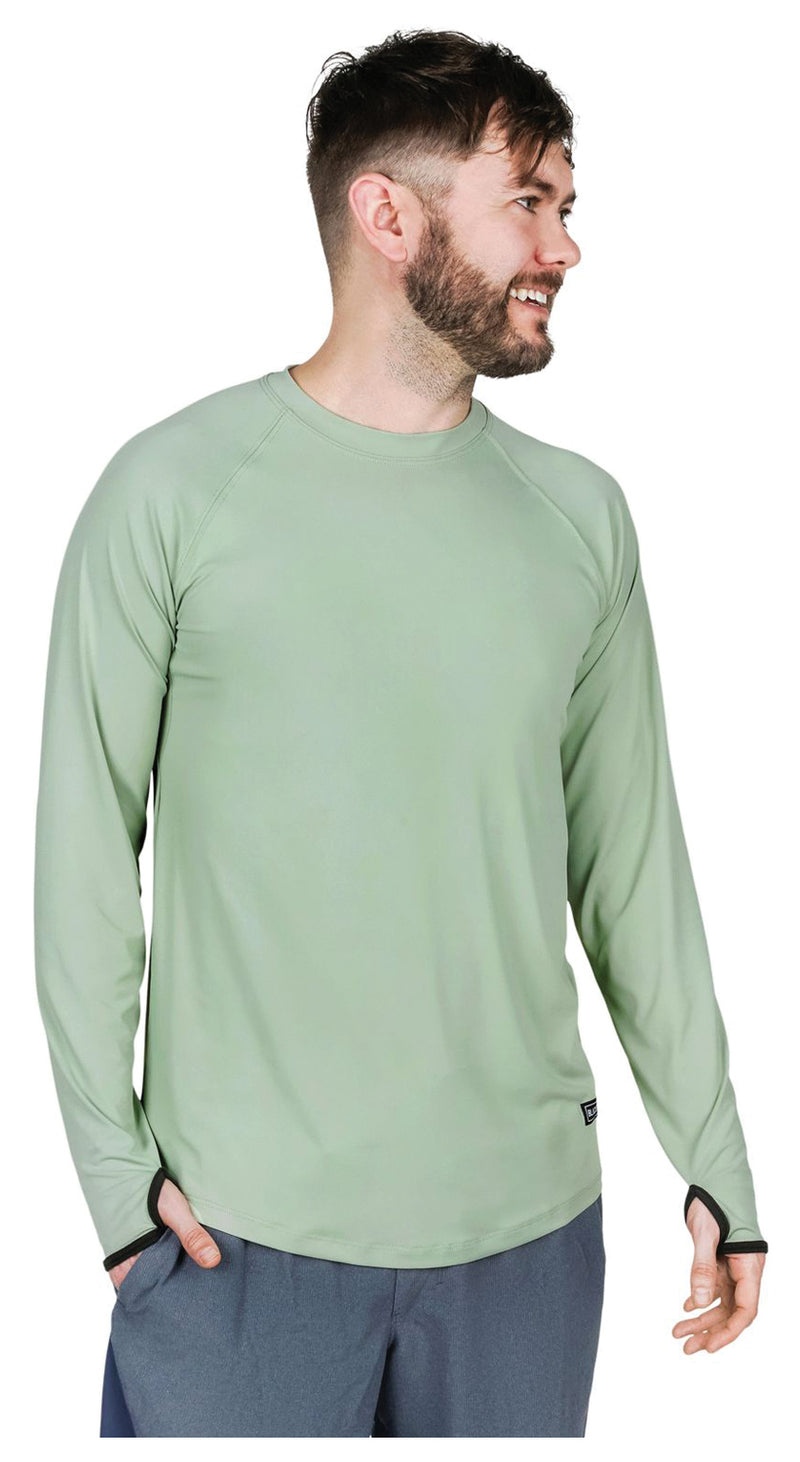 Load image into Gallery viewer, Blackstrap Brackish Mens Olive Crew Xl