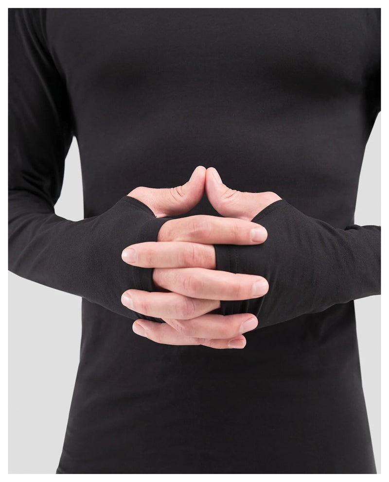 Load image into Gallery viewer, Terramar Thermolator 2.0 Mens Crw Blk S