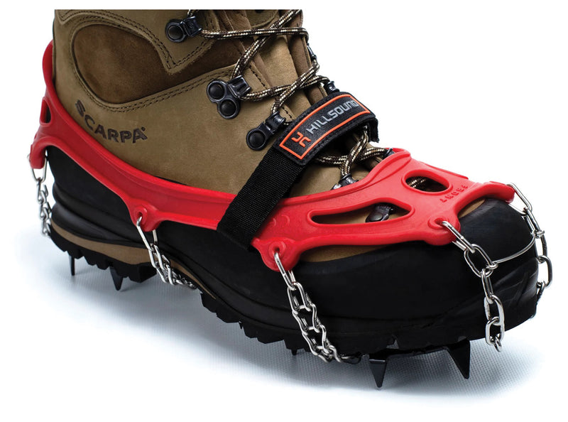 Load image into Gallery viewer, Hillsound Trail Crampon - Red - Xs