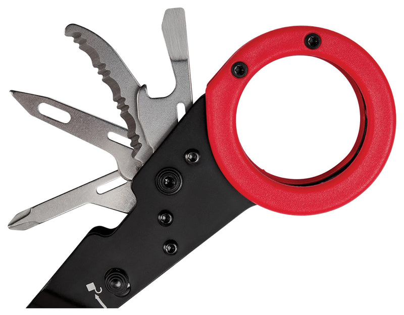 Load image into Gallery viewer, SOG Parashears Red - Compact and Versatile Pruning Shears in Blister Pack