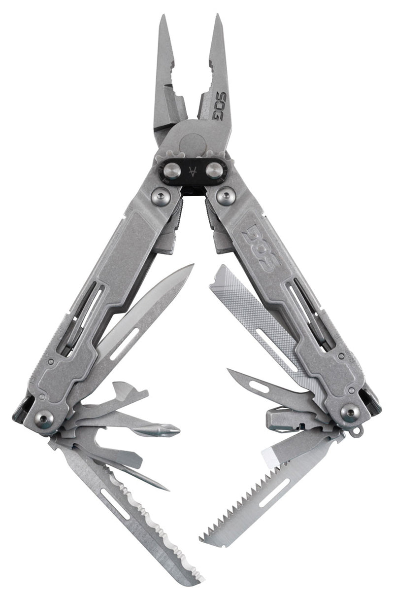 Load image into Gallery viewer, SOG PowerAccess Deluxe Multi-Tool with Sheath and Clip