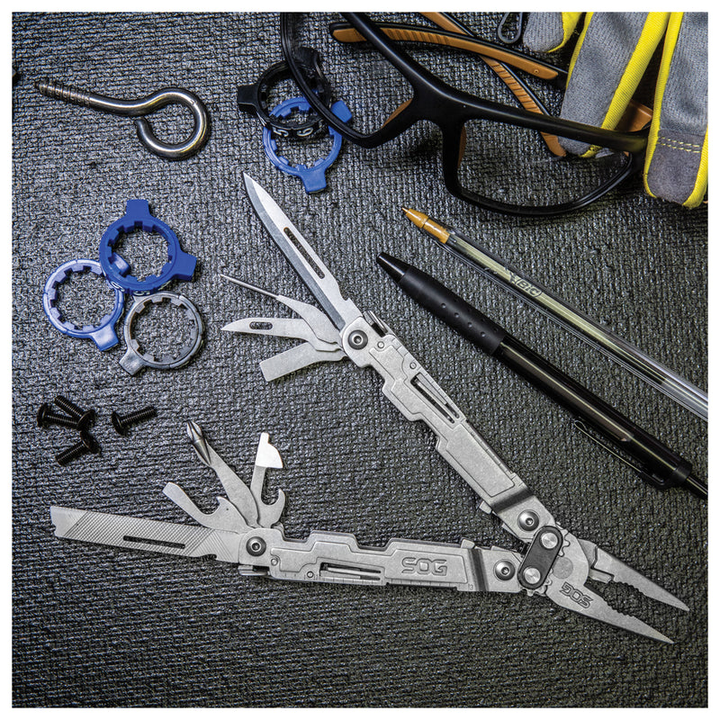 Load image into Gallery viewer, SOG PowerAccess Stone Wash - Compact and Durable Multi-Tool