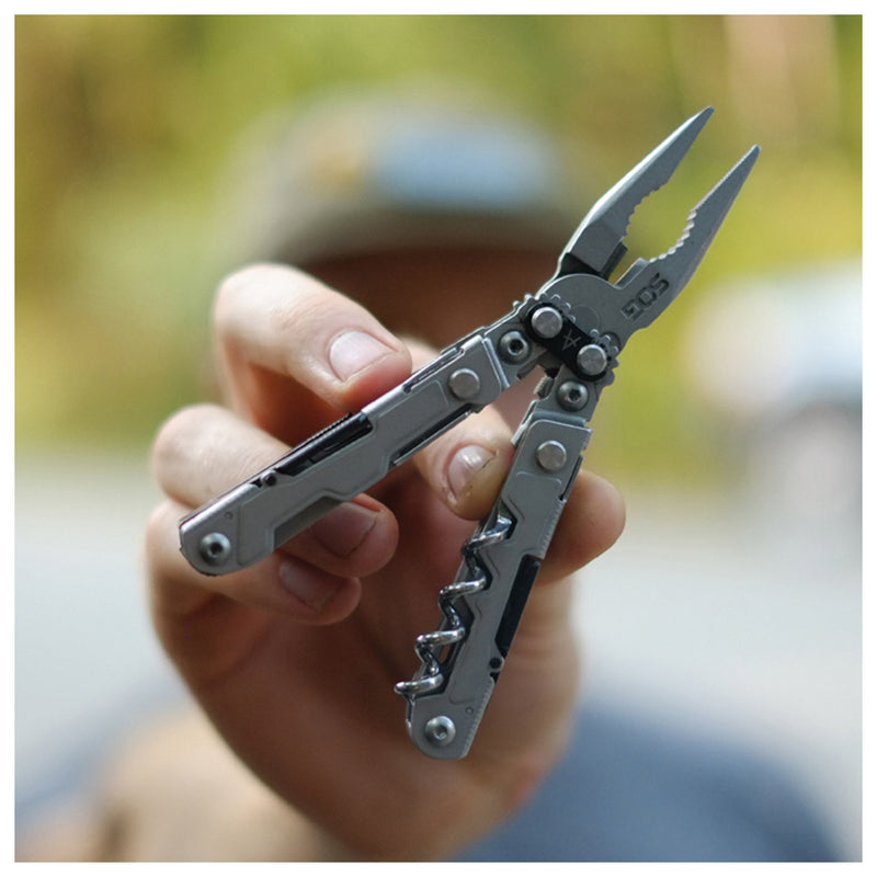 Load image into Gallery viewer, SOG Powerlitre Stone Wash Multi-Tool - Compact and Durable