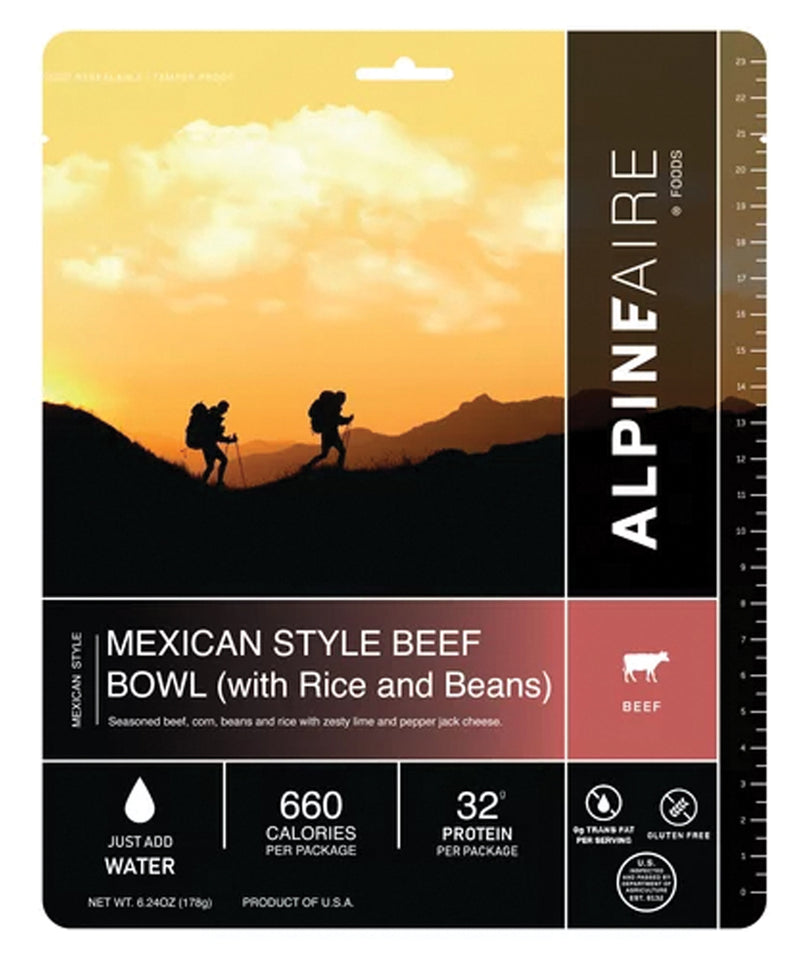 Load image into Gallery viewer, Alpine Aire Mexican Style Beef Bowl: A Flavorful Taste of Mexico in Every Bite!