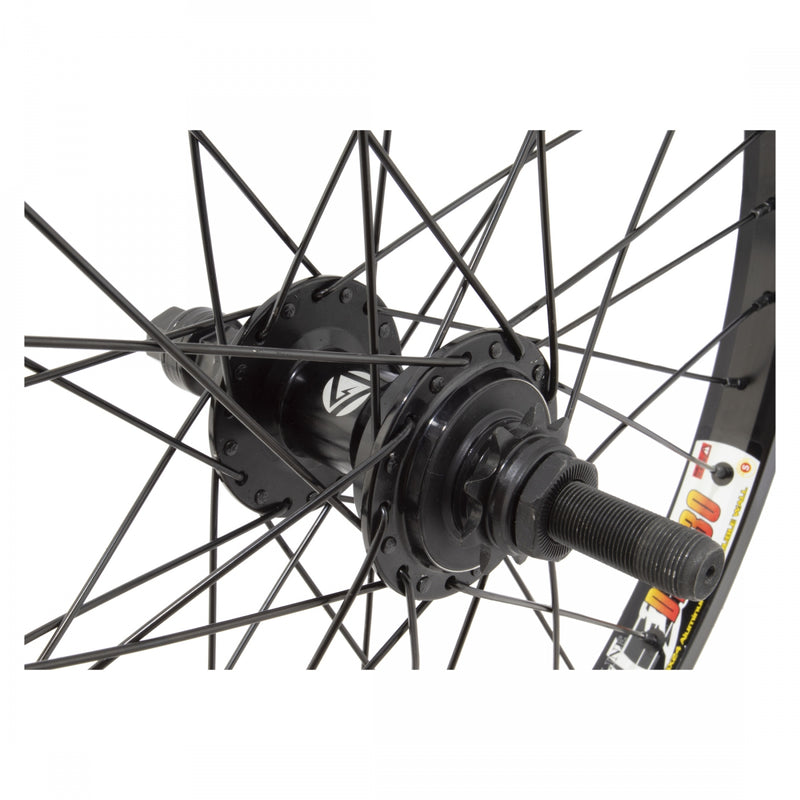 Load image into Gallery viewer, Wheel Master 20in Alloy WEI DM30 RR B/O 14x110mm BkOps MX-2000 Rim Brake Black