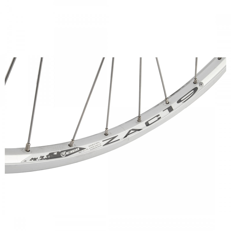 Load image into Gallery viewer, Wheel Master 26in WEI ZAC19 Rear QRx135mm Double Wall Rim Brake Clincher Sil