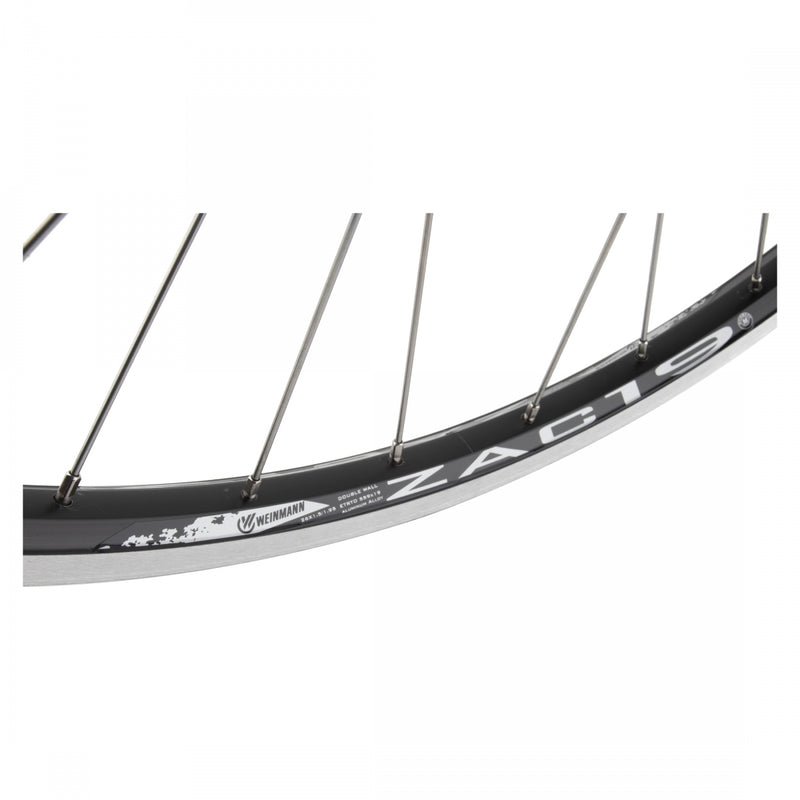 Load image into Gallery viewer, Wheel Master 26in WEI ZAC19 Rear QRx135mm Double Wall Rim Brake Clincher Black