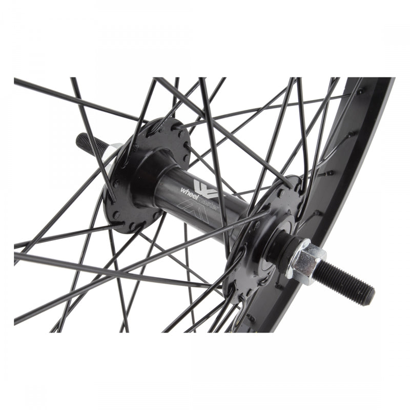 Load image into Gallery viewer, Wheel Master 20in Alloy WEI ZAC30 Front Wheel B/O 3/8x100mm Rim Brake Black