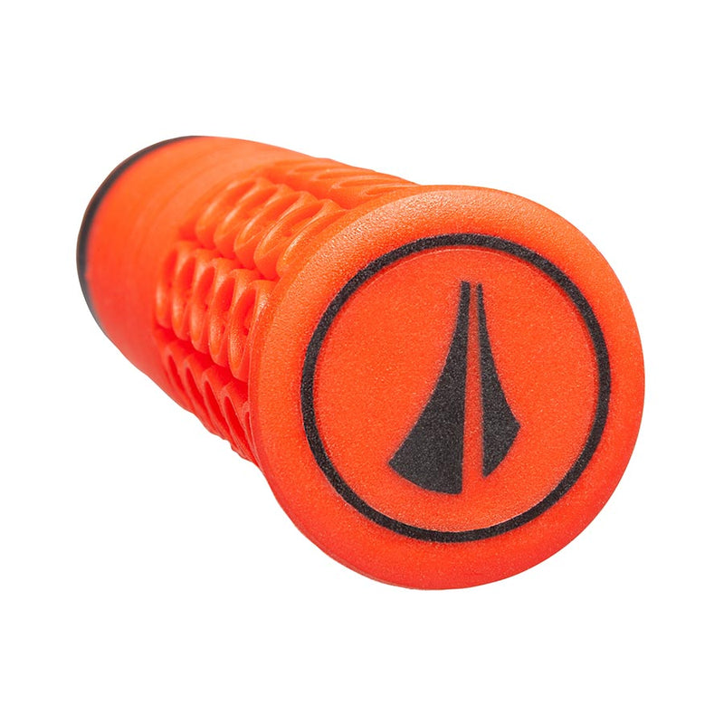 Load image into Gallery viewer, SDG Thrice 33 Lock-On Grips - Red Single Locking Clamp Handlebar Grips