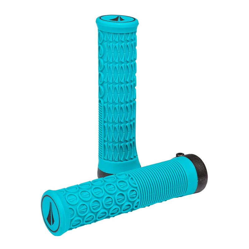 Load image into Gallery viewer, SDG Components Thrice 33 Grips, 136mm, Turquoise, Pair