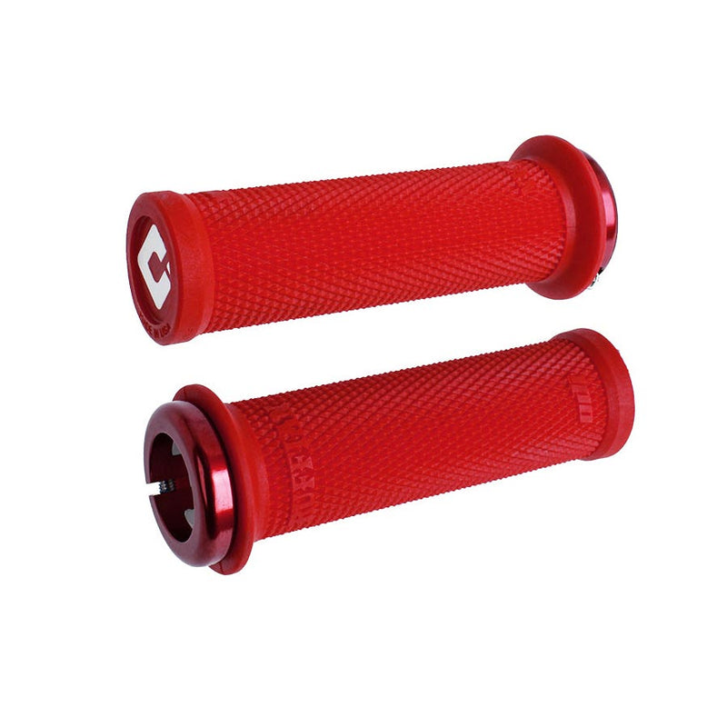 Load image into Gallery viewer, ODI Ruffian Mini V2.1 Grips 110mm, Red, Pair