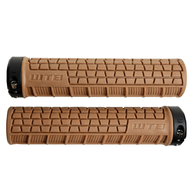 Load image into Gallery viewer, WTB Trace Single Clamp-On Grips Single Lock On Tan 140mm