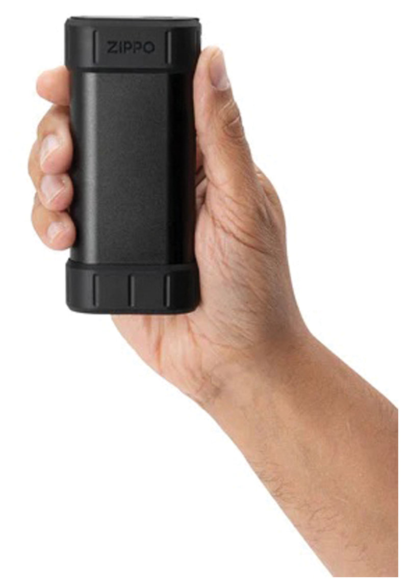 Load image into Gallery viewer, Zippo Heatbank 6 Pro Black: Stay Warm and Charged on the Go!