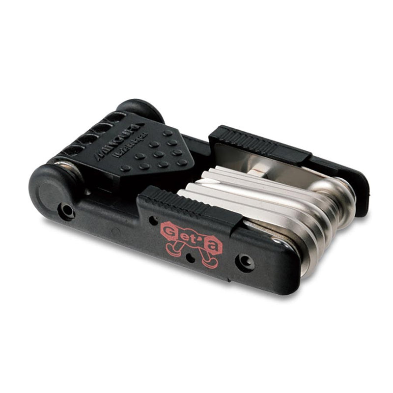 Load image into Gallery viewer, Minoura HPS-9 Multi-tool with a built-in stand, Black