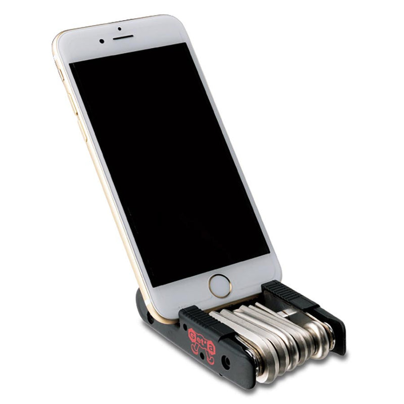 Load image into Gallery viewer, Minoura HPS-9 Multi-tool with a built-in stand, Black