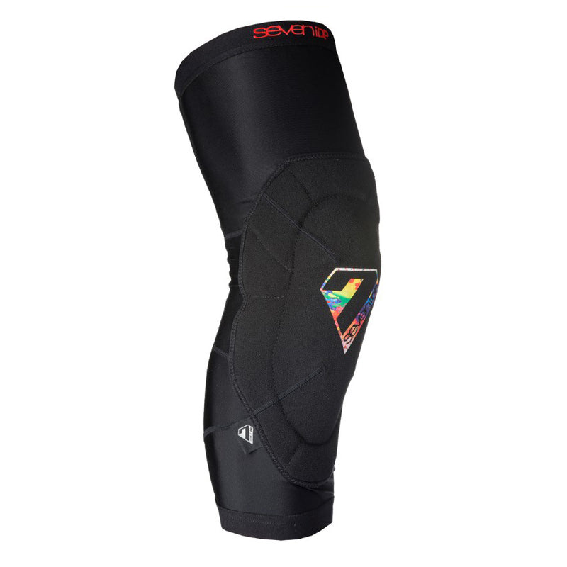 Load image into Gallery viewer, 7iDP LTD ED Sam Hill Knee Armor, XL, Black/Splatter NLA