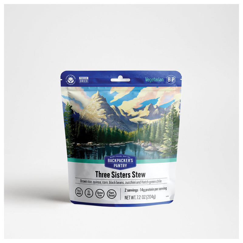 Load image into Gallery viewer, Backpacker's Pantry BP Vegetarian Performance Three Sisters Stew (Vegan) 2-Person Meal Pack