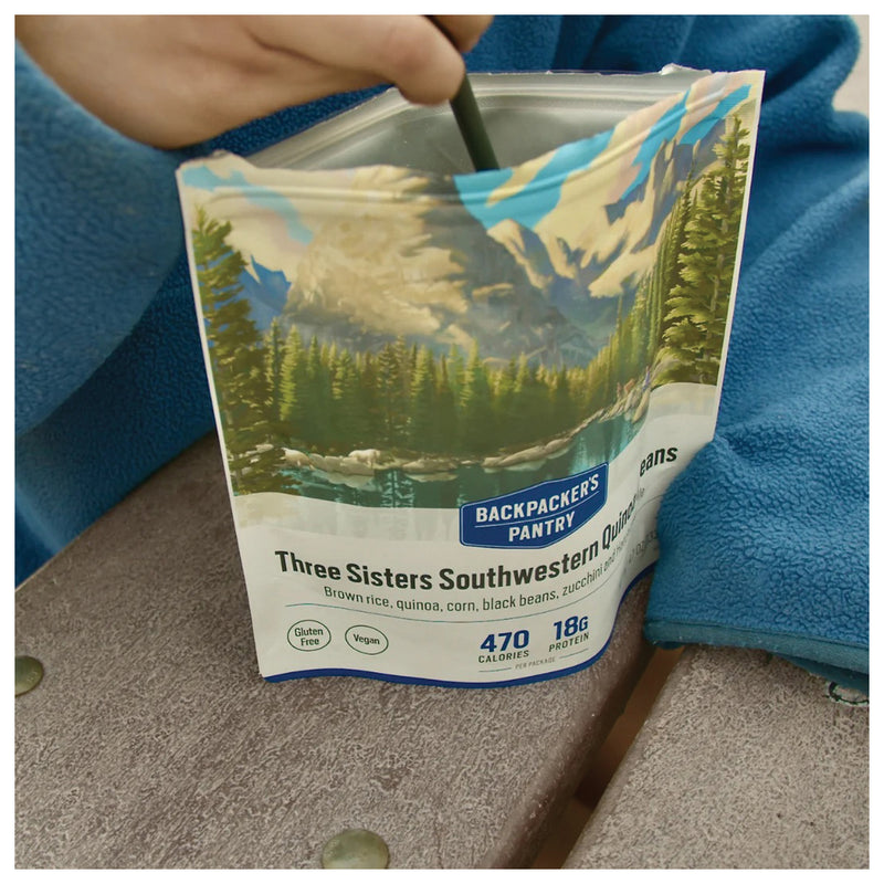 Load image into Gallery viewer, Backpacker's Pantry BP Vegetarian Performance Three Sisters Stew (Vegan) 2-Person Meal Pack