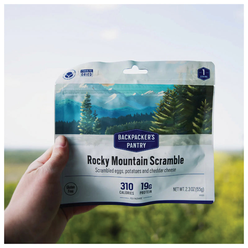 Load image into Gallery viewer, Backpacker's Pantry Rocky Mountain Scrambler 1 Serving 290 Cal 19g Protein