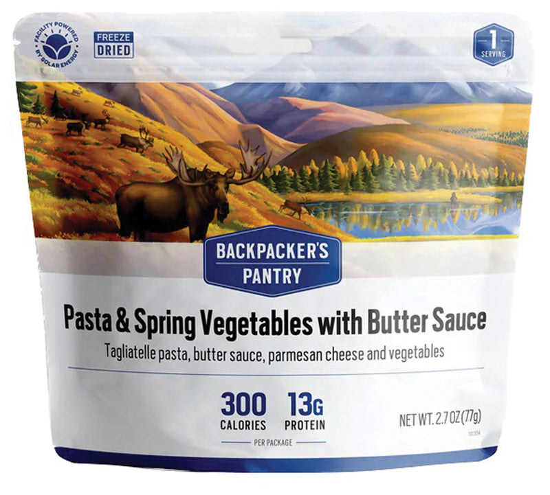 Load image into Gallery viewer, Pack of 2 Backpacker's Pantry Pasta Primavera - 1 Serving