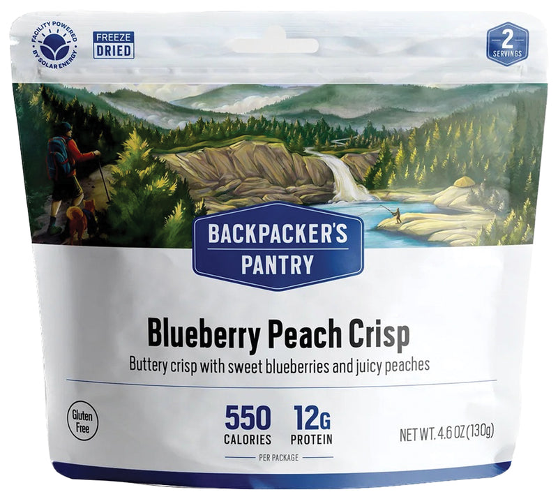 Load image into Gallery viewer, Backpackers Pantry Blueberry Peach Crisp 2p