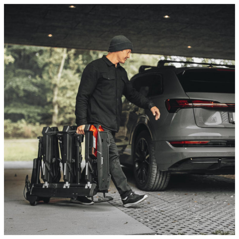Load image into Gallery viewer, Thule Epos Platform Hitch Bike Rack - 2-Bike, 1-1/4", 2" Receiver, Black