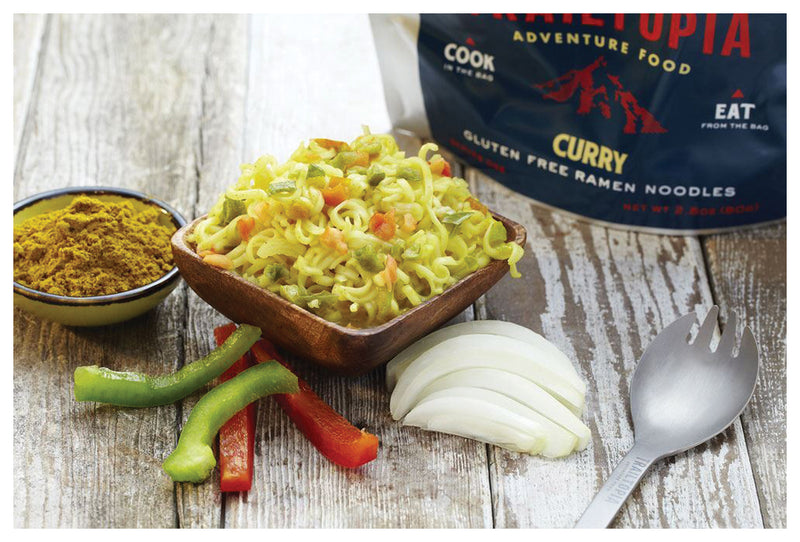 Load image into Gallery viewer, Trailtopia Curry Ramen: Delicious and Easy Trail Meals
