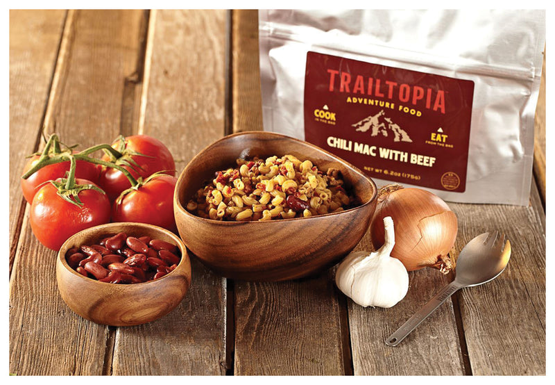Load image into Gallery viewer, Trailtopia Chili Mac with Beef: Delicious and Nutritious Trail Meal