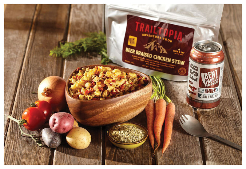 Load image into Gallery viewer, Trailtopia Beer Braised Chicken Stew: Delicious and Nutritious Trail Meal