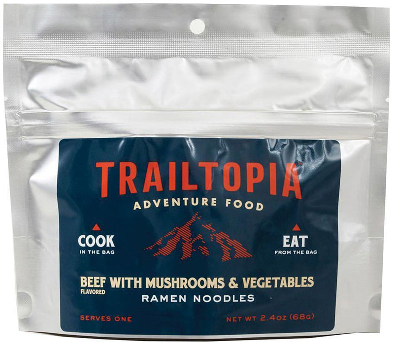 Load image into Gallery viewer, Trailtopia Gluten Free Beef with Veg Ramen: Delicious and Convenient Trail Meal