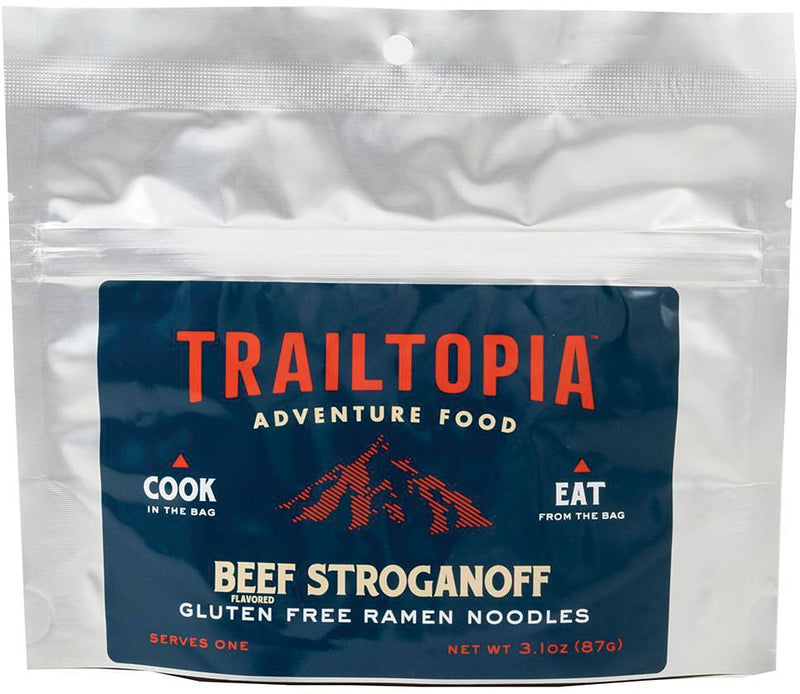 Load image into Gallery viewer, Trailtopia Gluten Free Beef Stroganoff Ramen: Delicious and Convenient Trail Meals