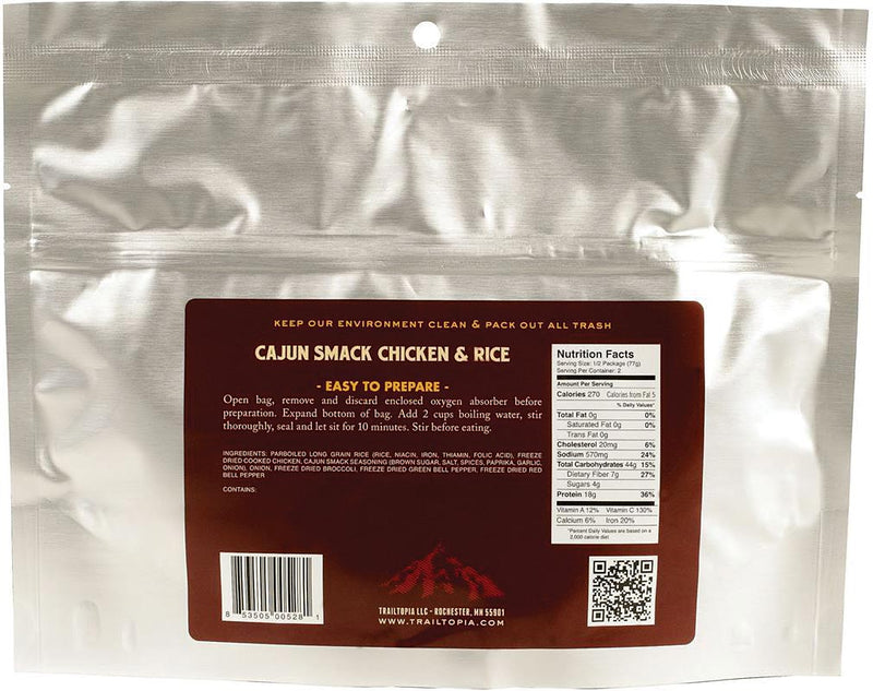 Load image into Gallery viewer, Trailtopia Gluten Free Cajun Chicken and Rice Entree