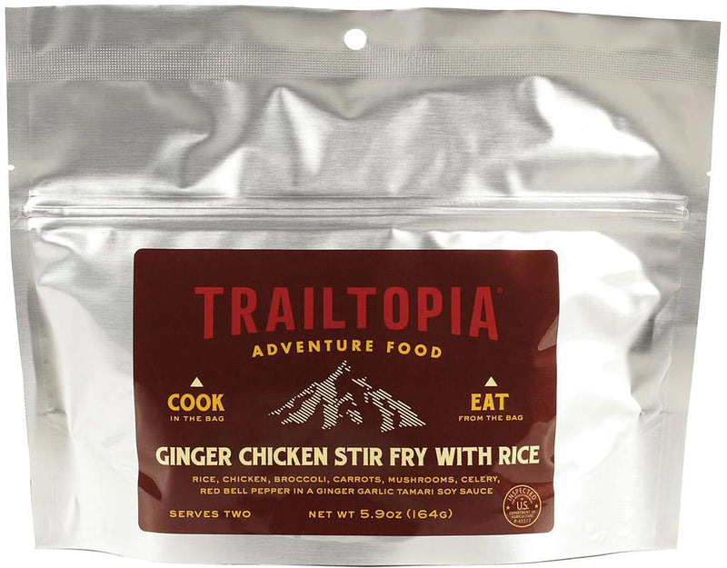 Load image into Gallery viewer, Trailtopia Gluten-Free Ginger Chicken Stir Fry - Convenient and Delicious Trail Meal