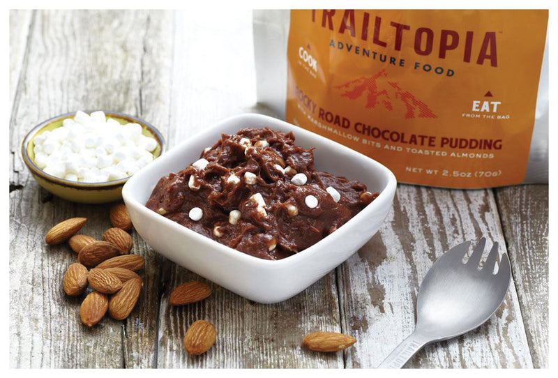 Load image into Gallery viewer, Trailtopia Desserts Rocky Road Pudding: Indulgent Backcountry Treat