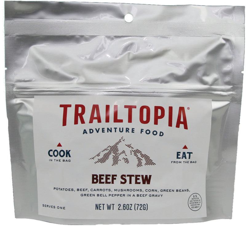 Load image into Gallery viewer, Trailtopia Beef Stew Single Serving Meal - Delicious and Convenient Trail Food