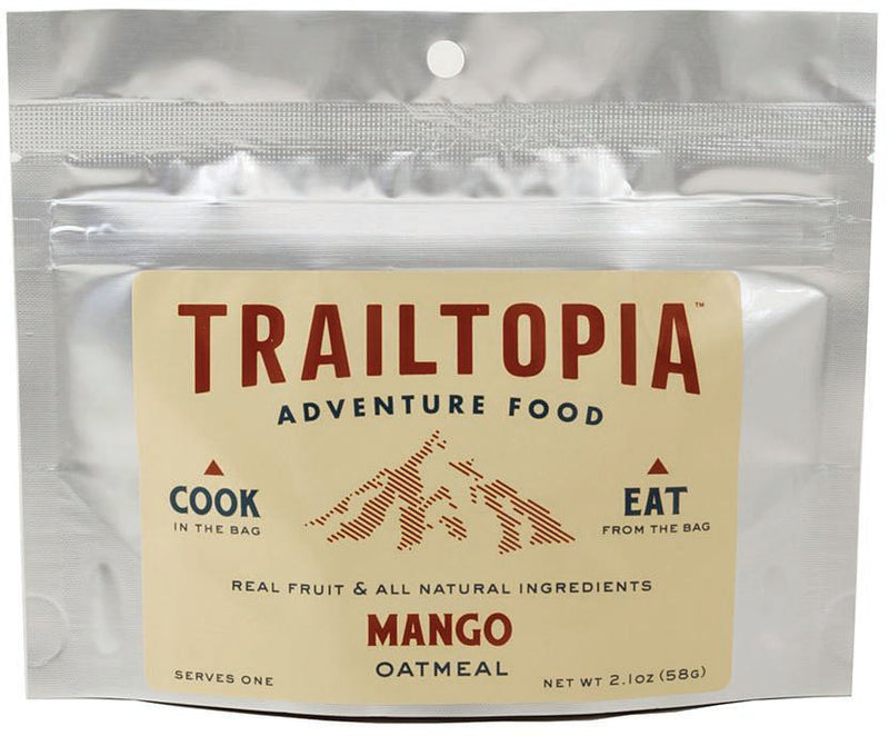 Load image into Gallery viewer, Trailtopia Oatmeal Mango Oatmeal Meals: Delicious and Nutritious Trail Fuel
